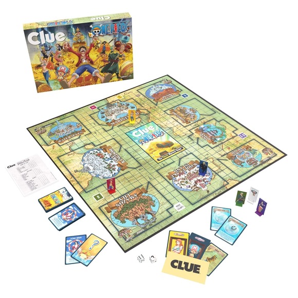 Clue One Piece Edition Board Game [New Sealed] Pirate Treasure Mystery - Picture 2 of 5